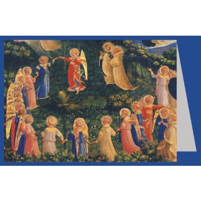 Fra Angelico. Der Reigen der Seligen, um 1431