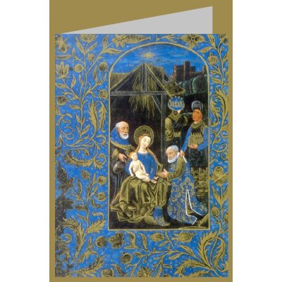 Anbetung der Könige. Das Schwarze Stundenbuch
