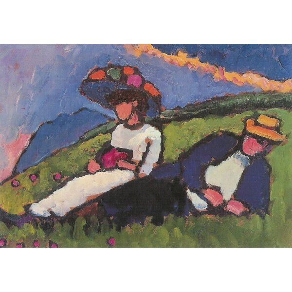 Gabriele Münter. A.v.Jawlensky und M.v.Merefkin
