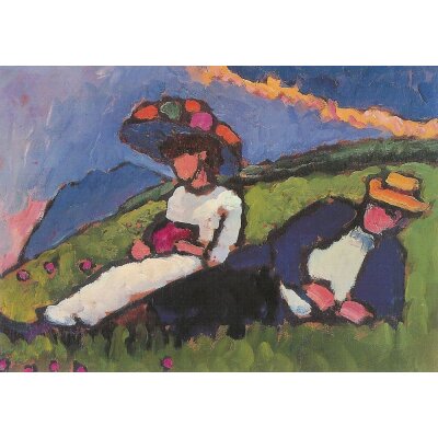 Gabriele Münter. A.v.Jawlensky und M.v.Merefkin